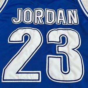 High School Legends 1980 McDonald's All American Michael Jordan Blue Jersey 52‎